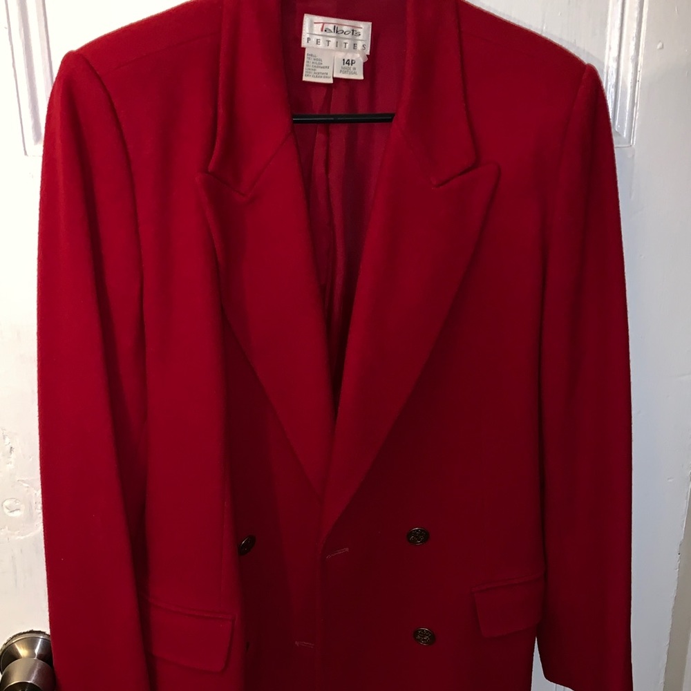 Talbot cashmere blend double breasted blazer